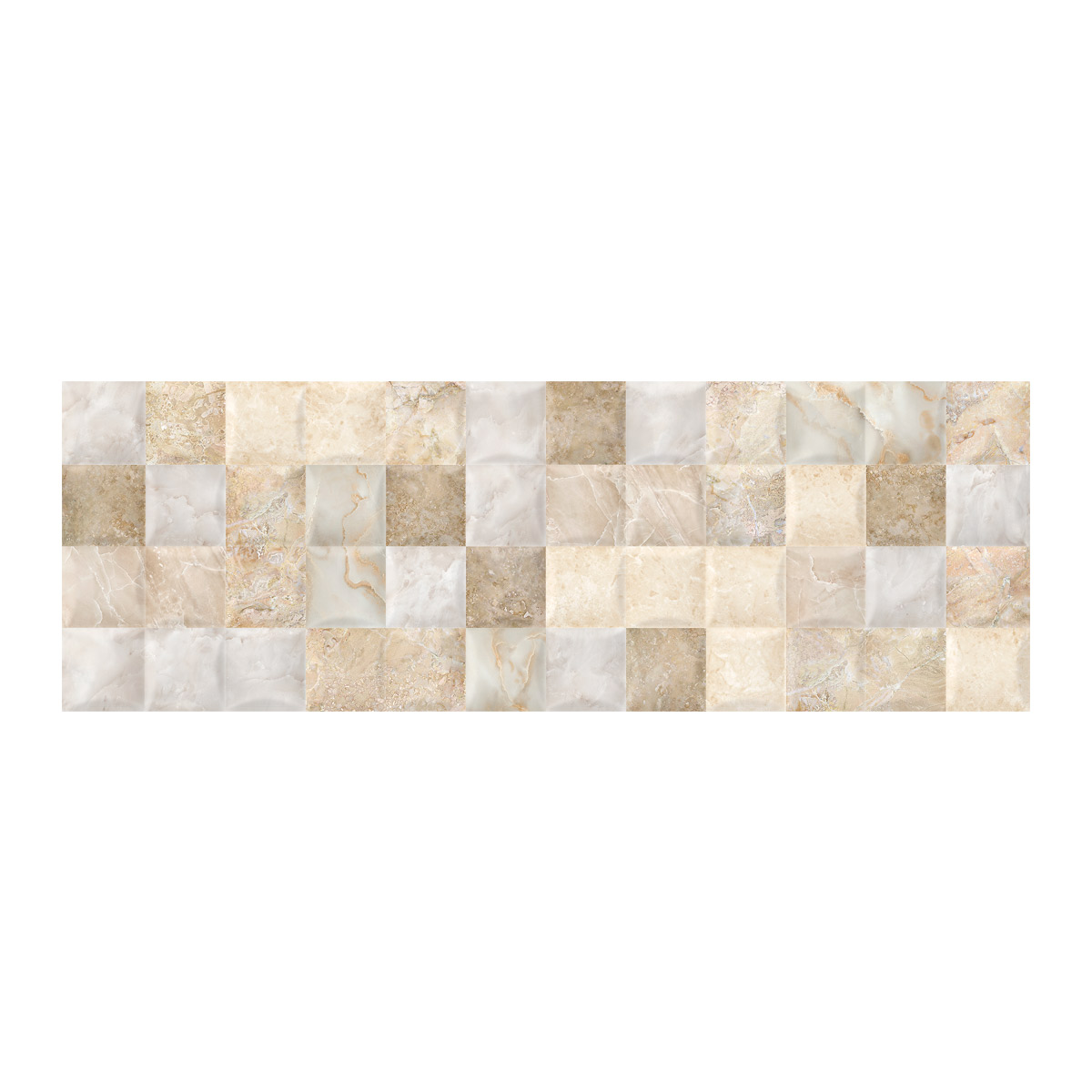 Base Decorada Chipre Beige Cara Única 20.5 X 60