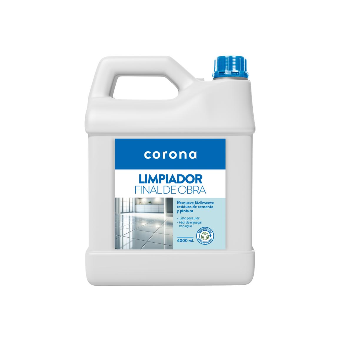 Limpiador Final de Obra Corona 4000 ml