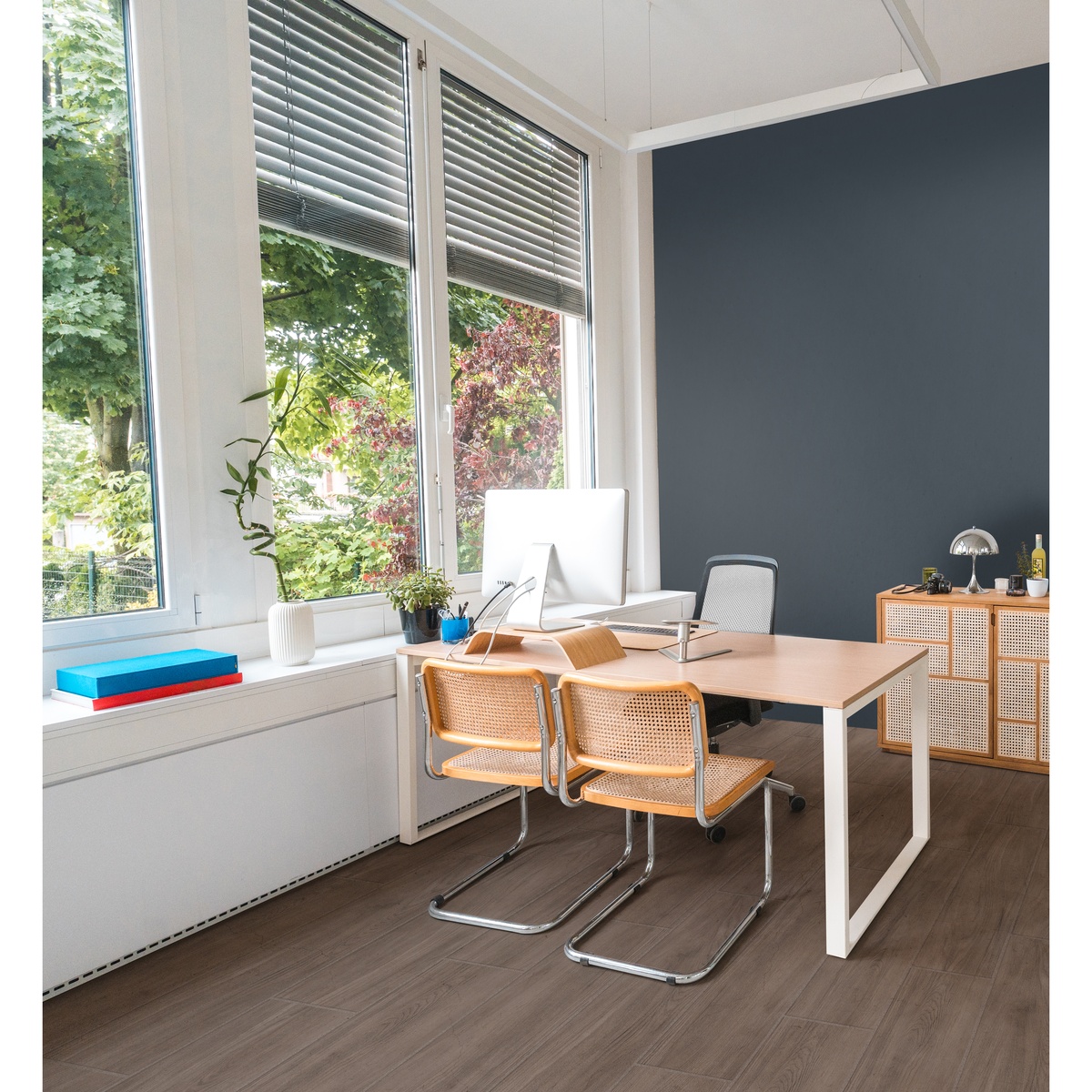 Piso Estructurado Montesol Café Caras Diferenciadas 20.6X92.6 - Imagen 3