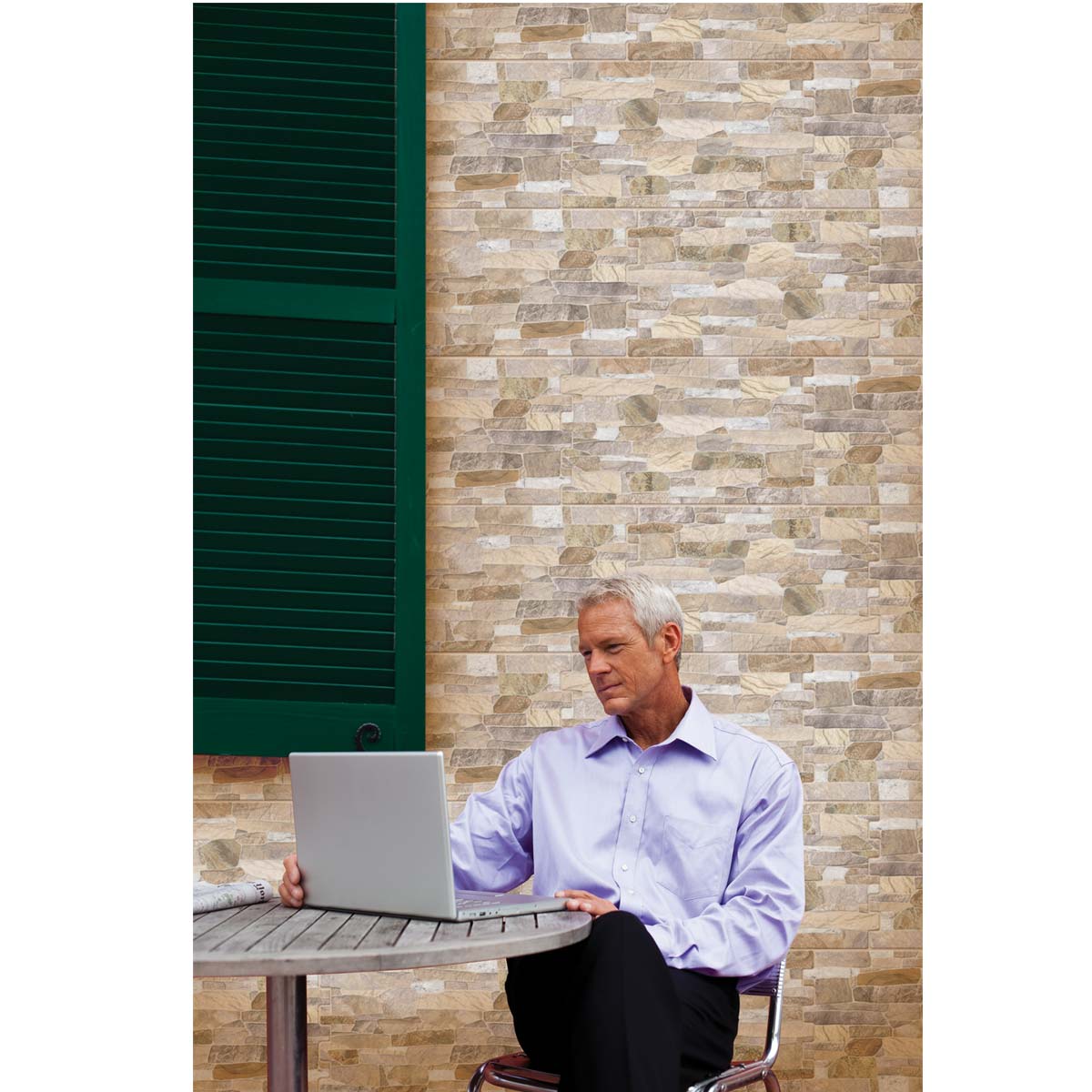 Fachaleta Antracita Multicolor Caras Diferenciadas 25 x 41 - Imagen 2