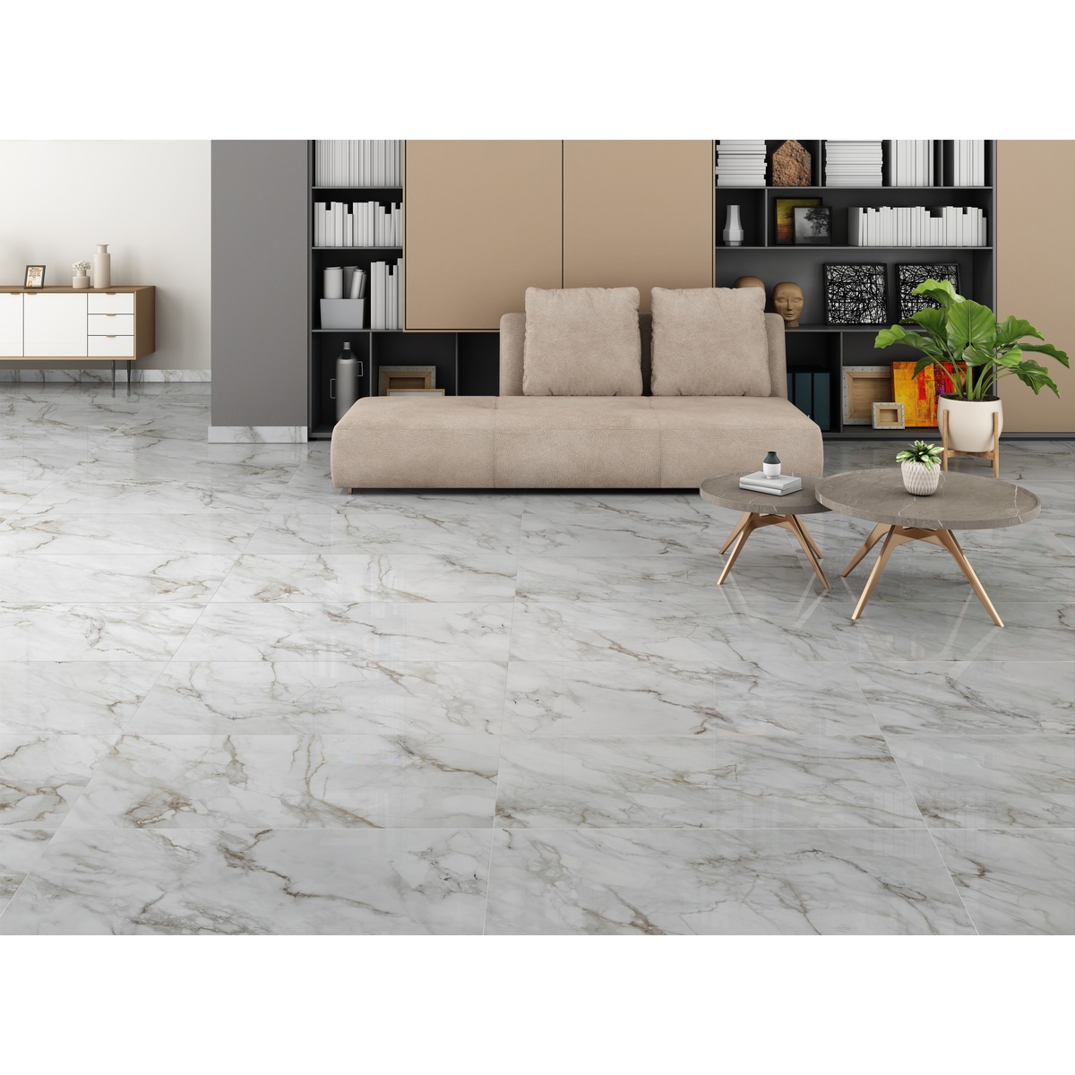 Piso Porcelatech Di Vento Rec Gold 50*1.00 - Imagen 2