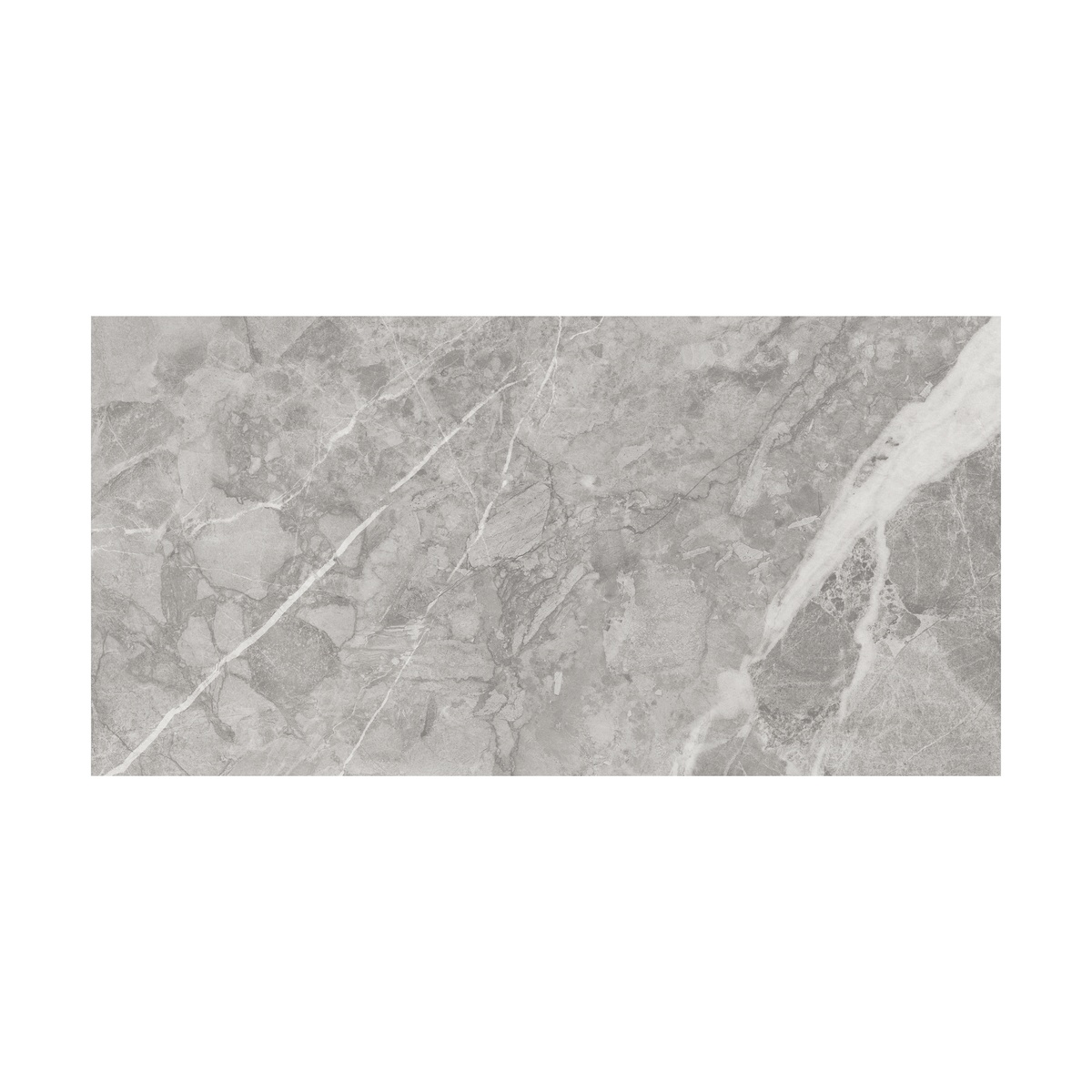 Piso Porcelatech Valmora Rec Gris Claro 50*1.00
