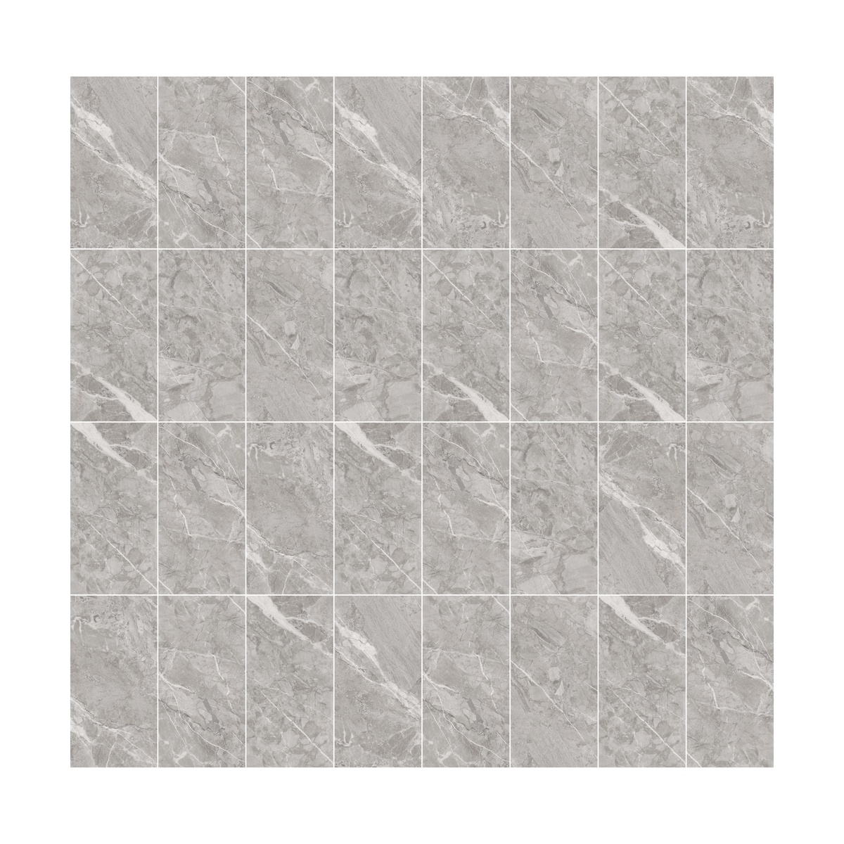 Piso Porcelatech Valmora Rec Gris Claro 50*1.00 - Imagen 3