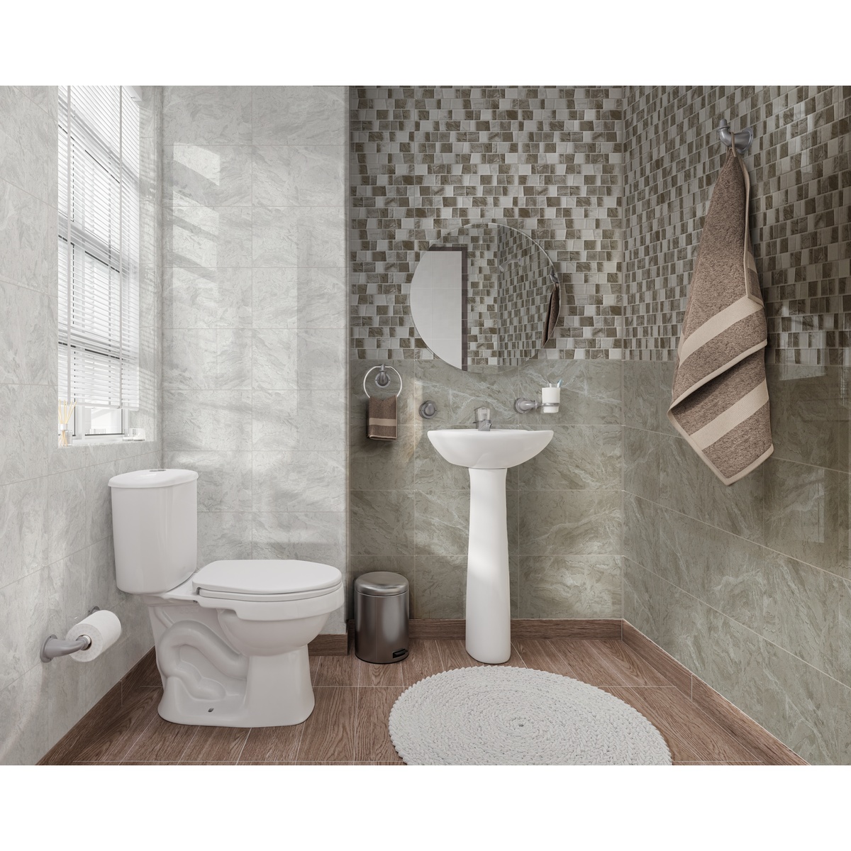 Pared Senda Gris 25*40 - Imagen 2