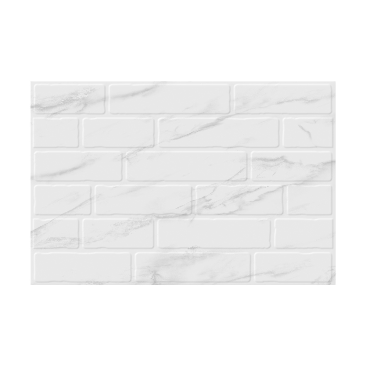 Pared Guatavita Estructurado Blanco 30*45
