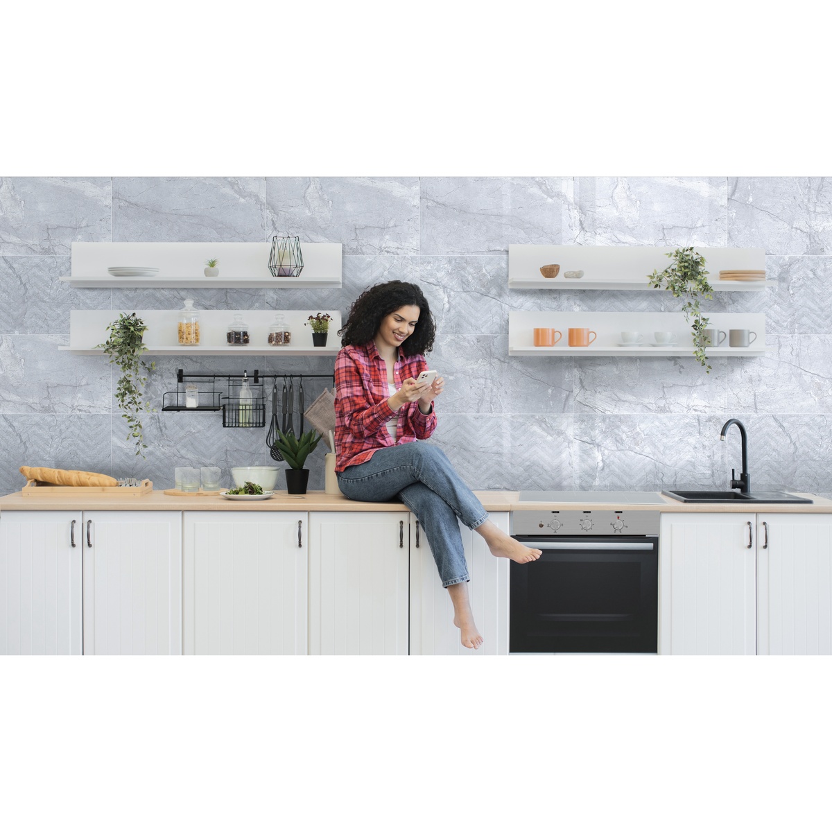 Pared Laia Gris 30*60 - Imagen 3