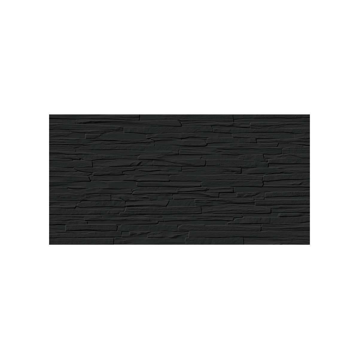Fachaleta Macao Negro Cara Única 30x60